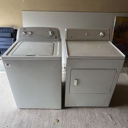 Washer and dryer