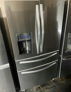 Whirlpool 4-Door Refrigerator Stainless Steel