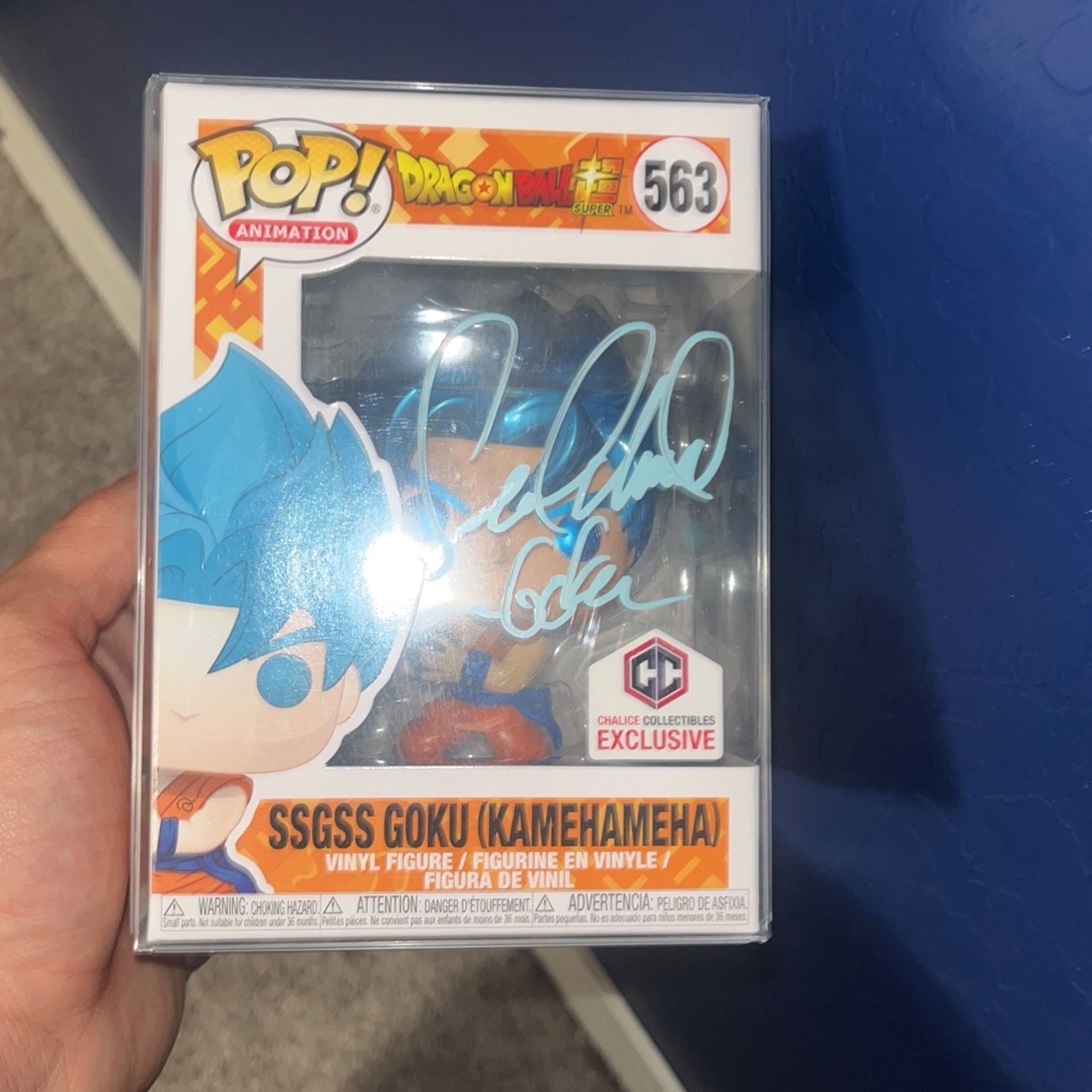 SIGNED DRAGONBALL Z FUNKO