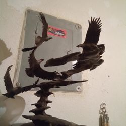 Bronze Eagle Statue 