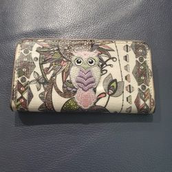 Brand New Sakroots Owl Women's Wallet