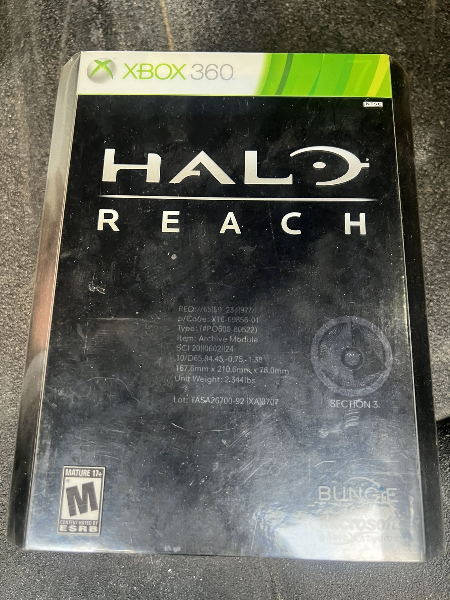 Halo: Reach -- Limited Edition (Microsoft Xbox 360, 2010) 