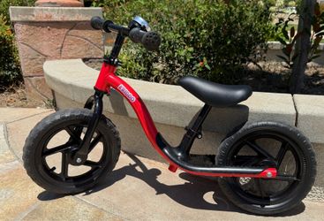 KRIDDO Toddler Balance Bike 2 Year Old, Age 24 Months to 5 Years Old, Bike for 2-5 Boys Girls, Red