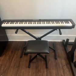 CASIO CDP - S350 with stand and seat