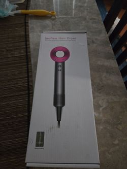 NEW OPENED BOX LEAFLESS HAIR DRYER.