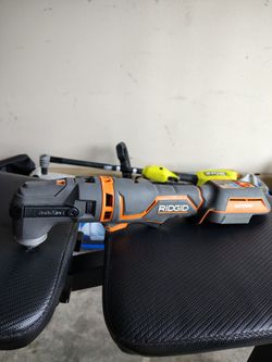 RIDGID 18V OCTANE JobMax Multi-Tool NOT WORKING/AS-IS FOR PARTS OR REPAIR/TOOL ONLY-NO BATTERY