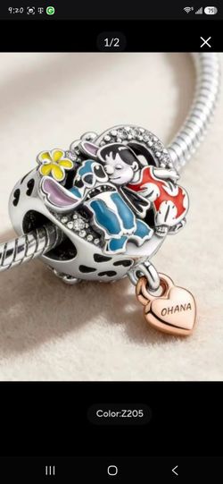 Pandora Lilo & Stitch Ohana Bracelet Charm