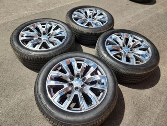 20" gmc denali factory wheels and tires