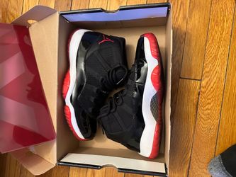 Nike Air Jordan Bred 11 2012 sz 10