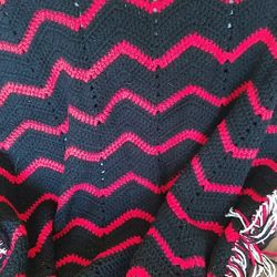Handmade crocheted Afghan