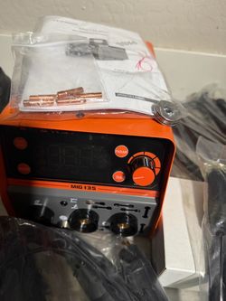 135A MIG Welder, 110V Flux MIG/Stick/MMA/Lift TIG 3 In 1 Welder