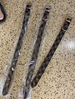 LV dog collars