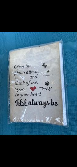 Memorial Pet Photo Album
