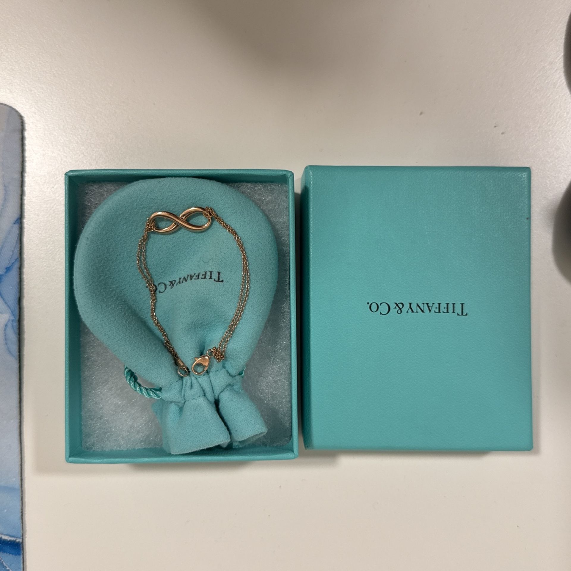 Tiffany infinity Rose Gold Bracelet 