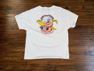 Vintage Hawaii North Shore Giovanni’s Shrimp Truck Graphic White T-Shirt Size XL