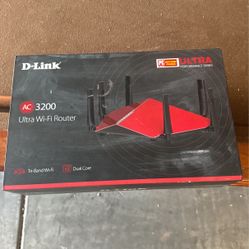 D Link Ac-3200 Ultra WiFi Router 