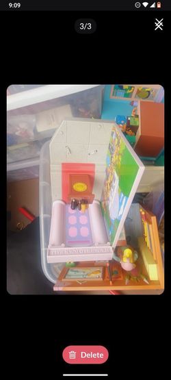 Loose Simpsons toys not brand new selling all together