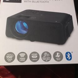 Mini Projector U Can Take This Park Its Mobil Connects To Your Hot Spot Blue Tooth Great 