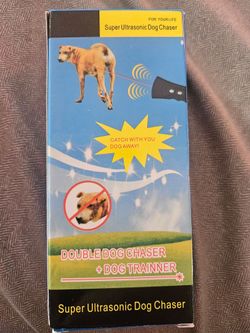 Super ultrasonic dog chaser