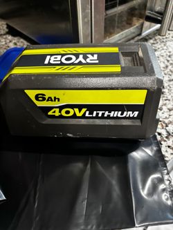 Ryobi 40V 6Ah Lithium Battery