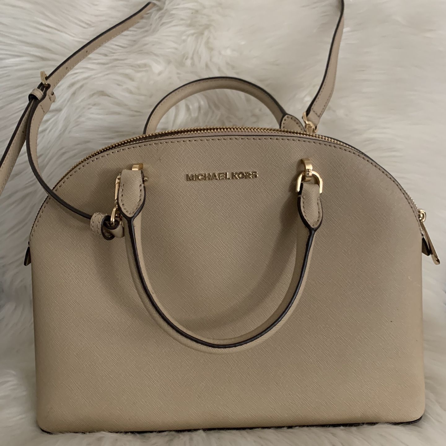 Crossbody Purse Emmy Lg Dome Satchel Michael Kors Handbag Michael