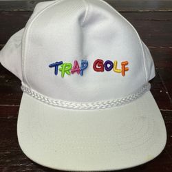 WHITE TRAPPY COLOR ROPE HAT Trap Golf