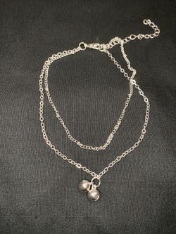 Jingle bell ankle bracelet