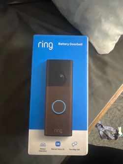 New! Ring Doorbell Camera