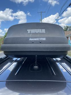 THULE 605 ASCENT 1700 CARGO BOX for Sale in Mount Rainier MD OfferUp