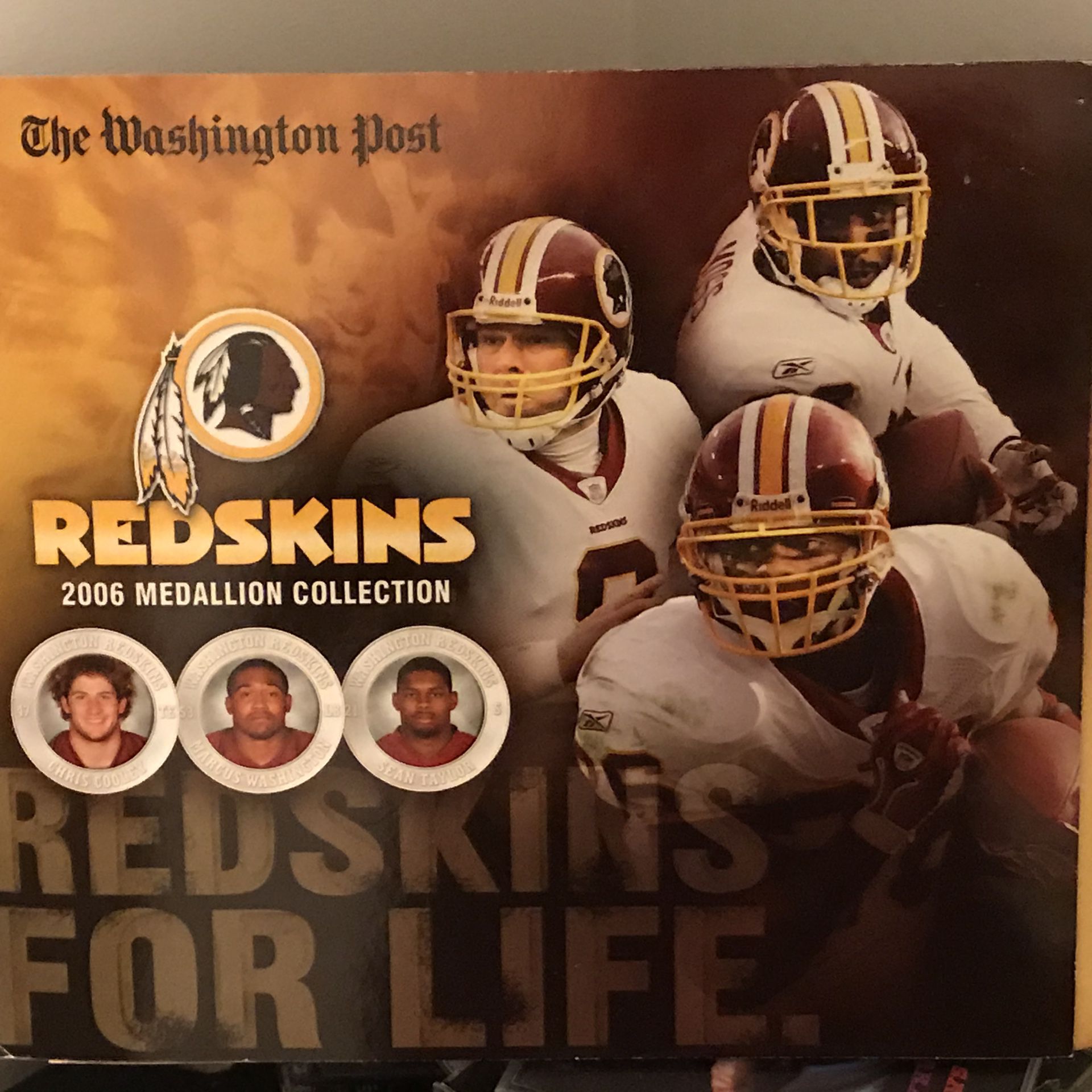 The Washington post ,Redskins medallion