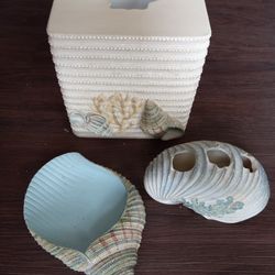 Seashell Bathroom Set