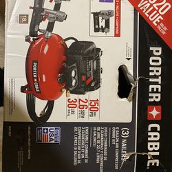 Porter Cable Air Compressor  Combo Kit