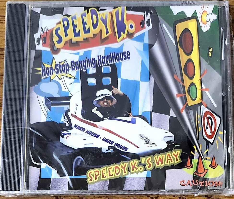 Hardhouse Mixed CD - SPEEDY K. - Brand New-Sealed