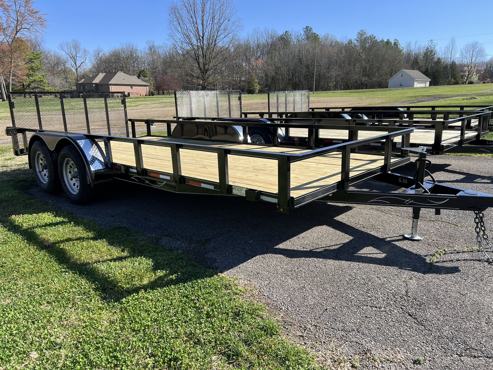 Brand New 6’10”x16’ And 6’10”x18’ Utility Trailers With Upgrades