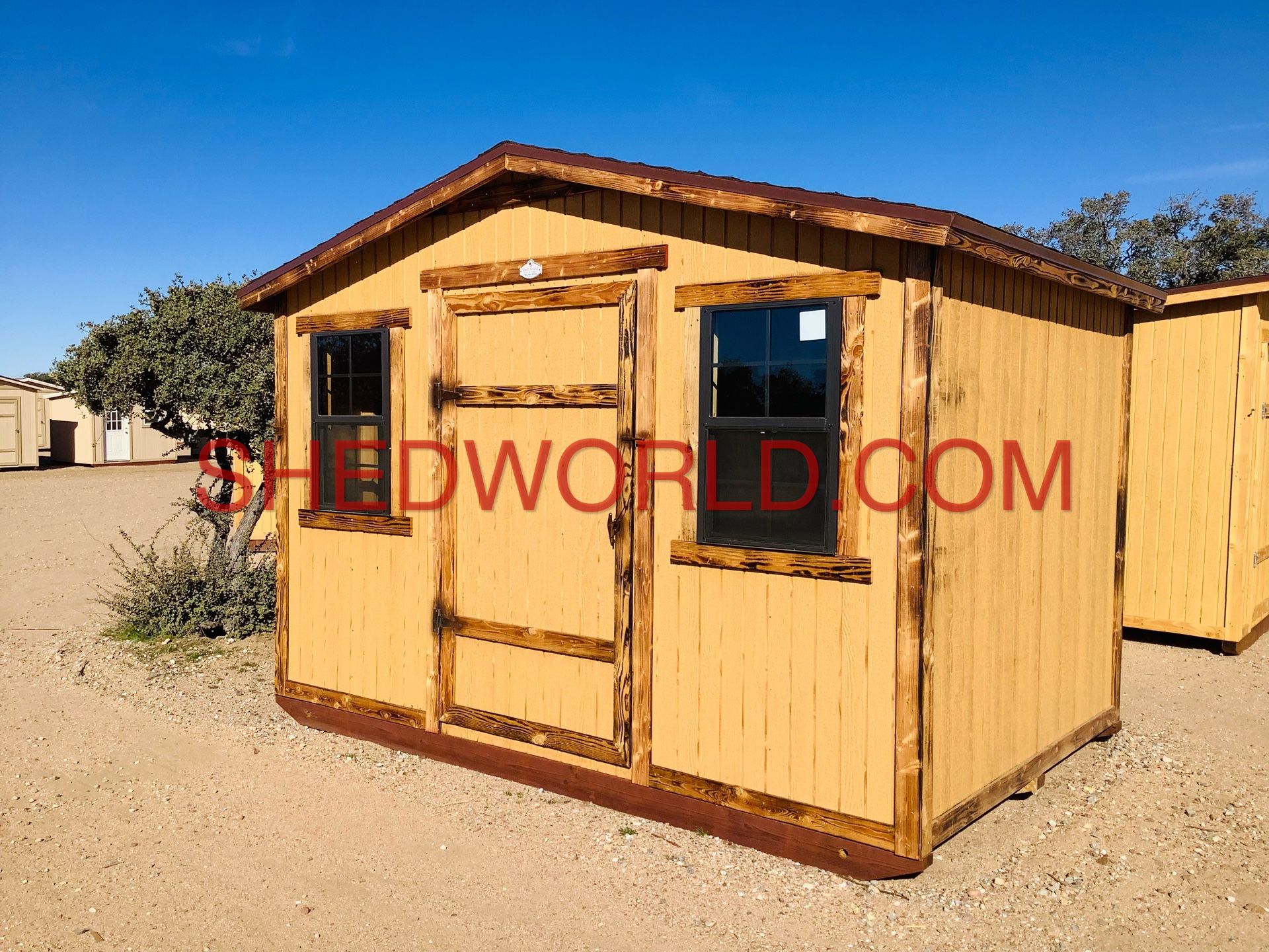 8x12 Rustic Storage Shed