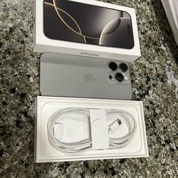 iPhone 16 Pro 256gb Unlocked With Box And Charger