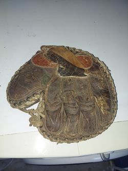 Vintage baseball gloves