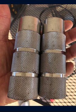 ODYSSEY knurled STYLE PEGS Oldschool For 3/8 Axles