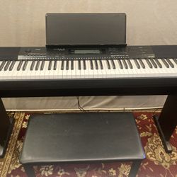 Casio CDP-235R Keyboard | 88 Weighted Keys | Wood Bench & Pedal