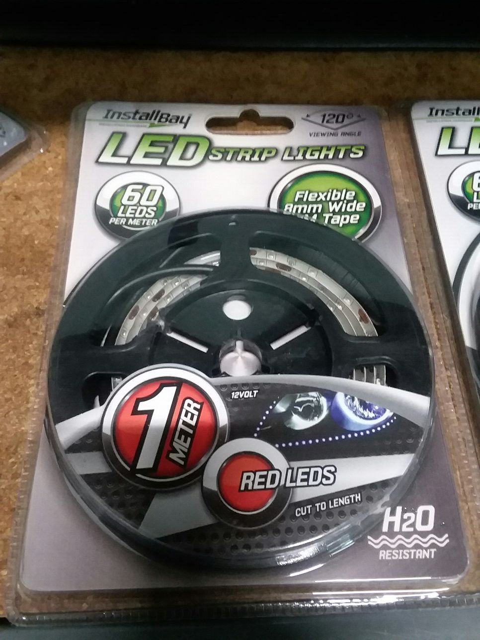 New! RED LED strip lights