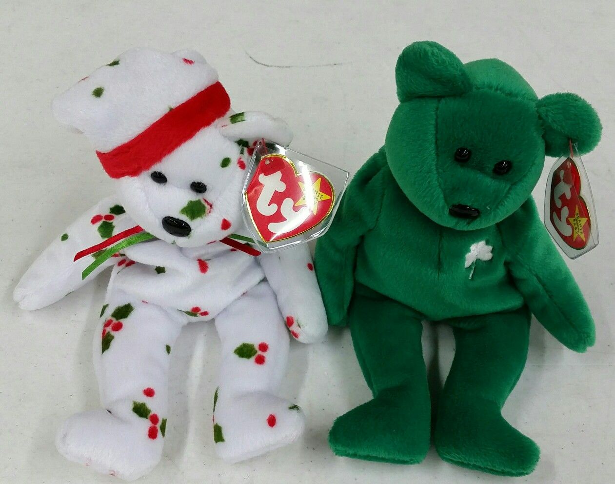 '98 '97 TY BEANIE BABYS Eric & Holiday Teddy