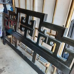 Wood Queen Size Headboard Bo