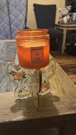 Bath & body Works pedestal candle holder