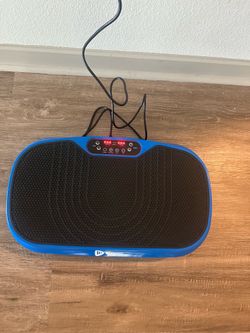 LifePro Blue Vibration Plate - Lightly Used