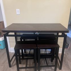 Table And Stools