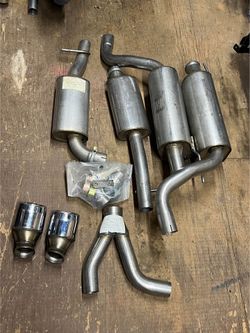 Cash or Trade - Genuine Mercedes W220 C215 Lorinser Sport Exhaust System Complete
