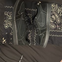 Travis Scott x Jordan 1 ‘Black Phantom’