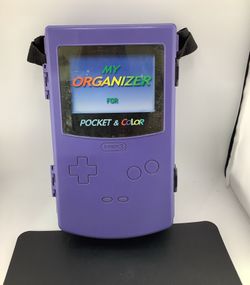 Gameboy Pocket & Color Organizing Case With Strap