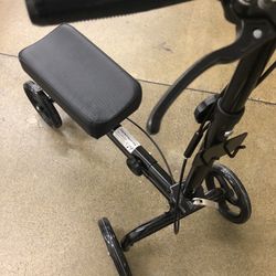 Strong Knee Scooter Black Like New 