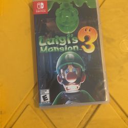 Nintendo Switch Luigis Mansion 3